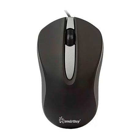 Мышь проводная SmartBuy One SBM-329-KG, чёрный с серым - 1