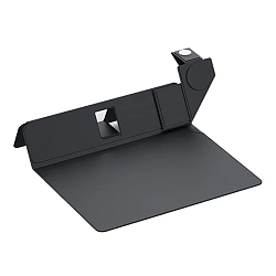 Чехол-подставка с функцией беспроводной зарядки Dux Ducis для ноутбуков 13,6" - 14,2" искусственная кожа, чёрный