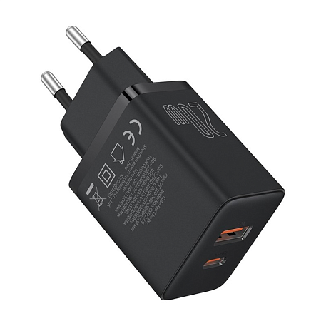 Сетевое зарядное устройство Baseus Cube Fast Charging 20 Вт - 2