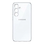 Клип-кейс (накладка) для Samsung Galaxy S24 / S25 силикон, прозрачный