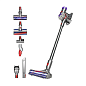 Беспроводной пылесос Dyson V8